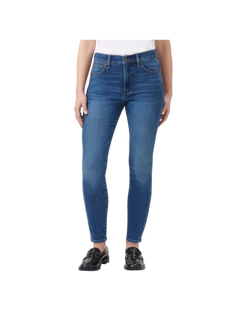Nwt Kirkland Signature Women's 6 High-Rise Skinny Jeans Blue Stretch C0509